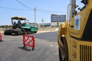 Kapaklı'da Sıcak Asfalt Mesaisi Sürüyor